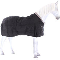 Produktbild von Equithème Cooltech Pferdedecke aus Polyester Schwarz 160 cm