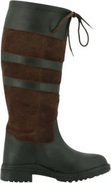 Produktbild von Equithème Country Reitstiefel aus Leder für Unisex in Braun wasserdicht