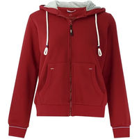 Produktbild von Equithème Courtney Reitjacke mit Kapuze aus Baumwolle Rot Unisex XL