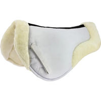 Produktbild von Equithème Cushion Sattelpad aus Baumwolle Weiß für Warmblut