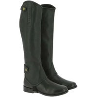 Produktbild von Equithème Damen Minichaps aus Leder in Schwarz Größe L