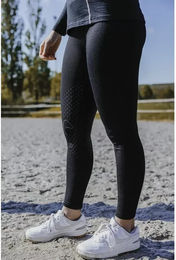 Produktbild von Equithème Damen Reitleggings Acacia mit Vollgrip Schwarz XS