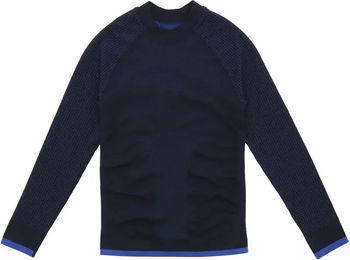 Produktbild von Equithème Damen Reitshirt Marie Blau Polyester Grösse L