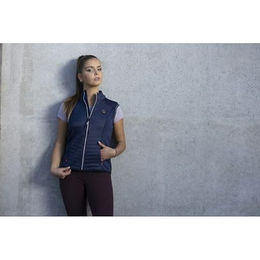Equithème Damen Reitweste Luna Blau wasserabweisend Polyester Größe L – Bild 1 von 5