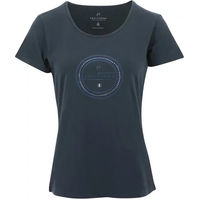Produktbild von Equithème Damen T-Shirt Anna aus Bio-Baumwolle Blau Größe M
