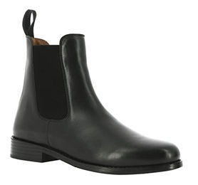 Produktbild von Equithème Dauville Reitstiefel aus Leder Schwarz Größe 36
