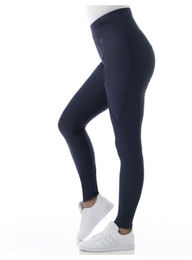 Equithème Dolomyt Reithose Damen Winter wasserabweisend mit Silikonboden Marineblau Größe 36 – Bild 1 von 6
