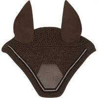 Produktbild von Equithème Domino Fliegenhaube für Pferde in Braun