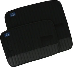 Produktbild von Equithème Easy Flanell Gamaschen für Pferde Schwarz