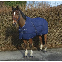 Produktbild von Equithème Ecurie Pferdedecke aus Polyester in Blau