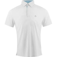 Produktbild von Equithème Edy Turnier-Poloshirt für Herren aus Polyester in Weiß Größe M