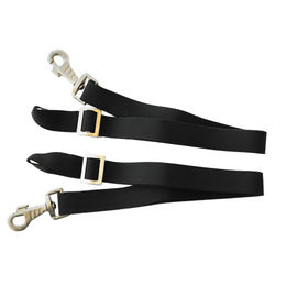 Equithème elastische Beinschnüre für Pferdedecken Schwarz – Bild 1 von 3