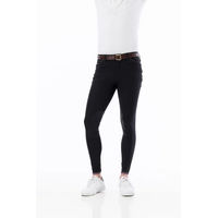Produktbild von Equithème Eliot Reithose Mid Grip Unisex Schwarz Größe 48 aus Nylon wasserabweisend
