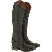 Produktbild von Equithème Elite Damen Minichaps aus Leder in Braun Größe XL