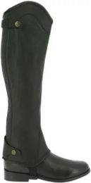 Equithème Elite Damen Minichaps aus Leder Schwarz Größe M – Bild 1 von 4