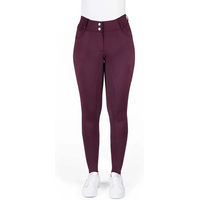 Produktbild von Equithème Elsa JTM Reithose Damen Full Grip Lila Größe 42
