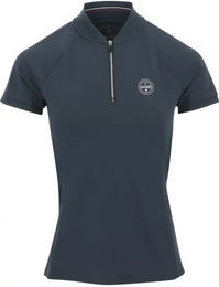 Produktbild von Equithème Emma Reitshirt für Damen in Blau XL aus Polyamid