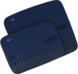Produktbild von Equithème Flanell Gamaschen für Pferde Blau