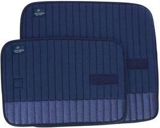 Produktbild von Equithème Flanell Stoff für Pferde mit Glitter in Blau