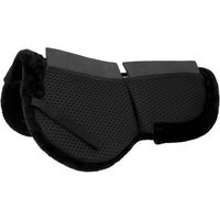 Produktbild von Equithème Flex System Sattelpad mit Correction System für Warmblut in Schwarz aus Polyester