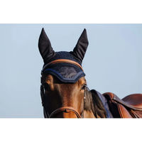 Produktbild von Equithème Fliegenhaube für Pferde aus Polyester in Blau