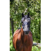 Produktbild von Equithème Fliegenmaske für Ponys aus Polyester in Schwarz