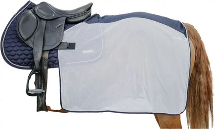 Produktbild von Equithème Flycool Pferdedecke aus Polyester in Blau