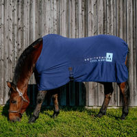 Produktbild von Equithème Fresh Stalldecke für Pferde aus Polyester in Blau