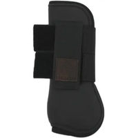 Produktbild von Equithème Gamaschen für Pferde aus Neopren Schwarz Pony offen