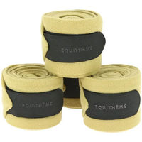 Produktbild von Equithème Gamaschen für Pferde aus Polyester 3 m in Braun und Beige - 4 x 3 m