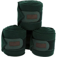 Produktbild von Equithème Gamaschen Reitstreifen aus Polyester Grün 4er Pack