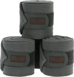 Produktbild von Equithème Gamaschen Reitstreifen Grau aus Polyester 4er Pack