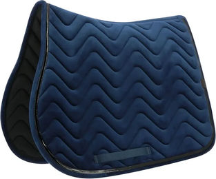 Equithème Glossy Dressurmatte für Pferde aus Stoff in Schwarz oder Blau – Bild 1 von 2
