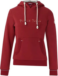 Produktbild von Equithème Hoodie Britney Rot Baumwolle Unisex XL