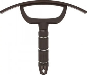 Produktbild von Equithème Je t'aime Hitzemesser für Pferde mit Strass in Braun
