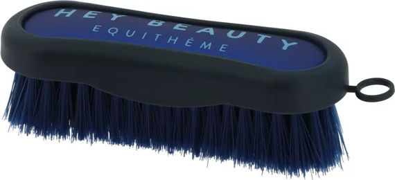 Produktbild von Equithème Je T'aime Kopfbürste aus Gummi in Blau