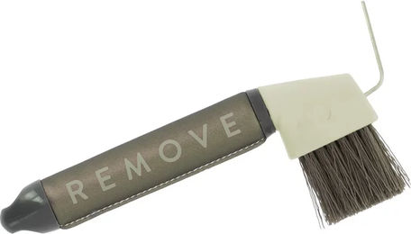 Produktbild von Equithème Je T'aime Krallenschleifer aus Metall in Braun für Pferde