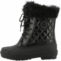 Produktbild von Equithème Je T'aime Winterreitstiefel aus Gummi wasserdicht Schwarz Größe 38