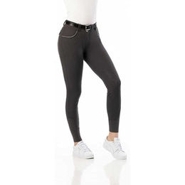 Equithème JENA Woman Reithose mit Silikon-Sitzfläche in Grau Größe 40 – Bild 1 von 7