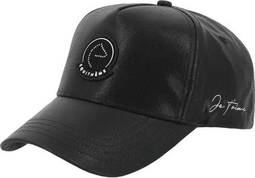 Produktbild von Equithème JTM Studio Baseball Kappe aus Stoff in Schwarz Unisex