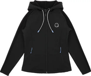 Produktbild von Equithème JTM Victoria Reitjacke für Damen mit Kapuze Schwarz XL wasserabweisend