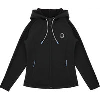 Produktbild von Equithème JTM Victoria Reitjacke für Damen mit Kapuze Schwarz XL wasserabweisend
