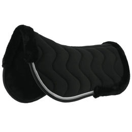 Produktbild von Equithème Jump Pro Sattelkissen Springkissen Rückenschoner aus Baumwolle Schwarz