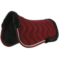 Produktbild von Equithème Jump Pro Sattelpad aus Baumwolle in Rot One Size