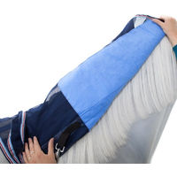 Produktbild von Equithème Kühlendes Halsteil für Pferde in Marineblau aus Polyester Größe L