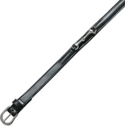 Equithème Ledergürtel Unisex Schwarz 80 cm – Bild 1 von 4