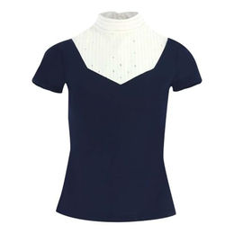 Equithème Lerma Reitshirt Damen aus Baumwolle Weiß XS – Bild 1 von 7