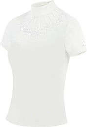 Produktbild von Equithème London Reit-Poloshirt für Mädchen in Weiß
