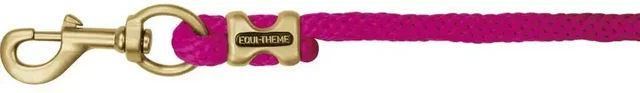 Equithème Longe aus weichem Nylon in Rosa 2,40 m - 2,4 m – Bild 1 von 2