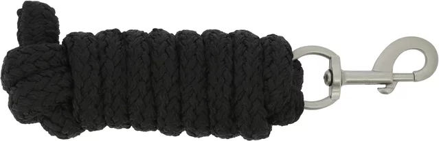 Produktbild von Equithème Longe zum Longieren aus Jacquard-Polyester in Schwarz